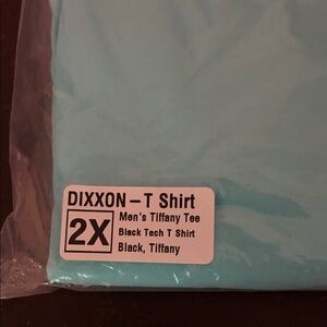 DIXXON Men's Tiffany Tee - Black and Light Blue
